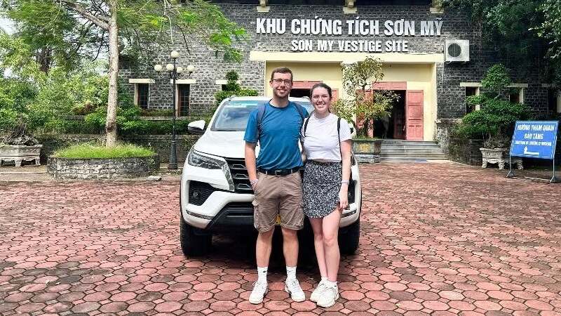 Hoi An to Quy Nhon private car transfer through the scenic coastal landscapes of Central Vietnam.